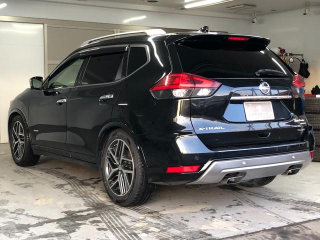 エクストレイル モード・プレミアi ハイブリッド 4WD プロパイロット アラウンドビューモニター ルーフレール 純正コネクトナビ デジタルインナーミラー レザーシート LEDヘッドライト シートヒーター ETC オーテック19インチAW BSM(7枚目)