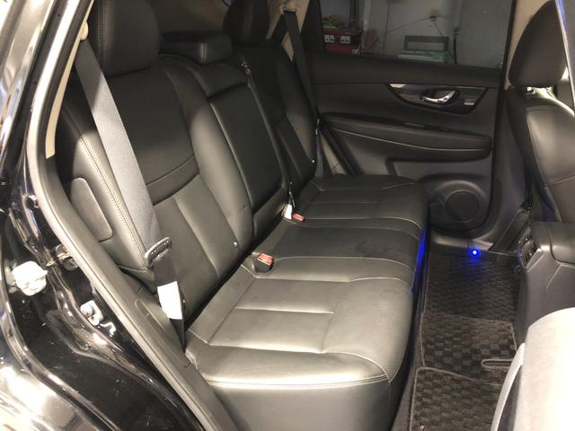 エクストレイル モード・プレミアi ハイブリッド 4WD プロパイロット アラウンドビューモニター ルーフレール 純正コネクトナビ デジタルインナーミラー レザーシート LEDヘッドライト シートヒーター ETC オーテック19インチAW BSM(42枚目)