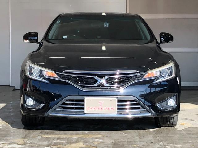 マークＸ プレミアム　Ｆｏｕｒ　４ＷＤ　寒冷地仕様　純正エンジンスターター　社外ＳＤナビ　フルセグ　バックカメラ　Ｂｌｕｅｔｏｏｔｈ　ドライブレコーダー　前席シートヒーター　クルーズコントロール　社外１８インチホイール　ＨＩＤライト（2枚目）