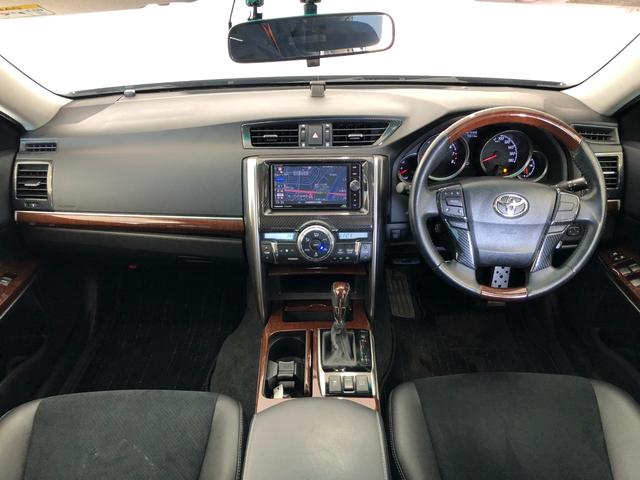 マークＸ プレミアム　Ｆｏｕｒ　４ＷＤ　寒冷地仕様　純正エンジンスターター　社外ＳＤナビ　フルセグ　バックカメラ　Ｂｌｕｅｔｏｏｔｈ　ドライブレコーダー　前席シートヒーター　クルーズコントロール　社外１８インチホイール　ＨＩＤライト（13枚目）