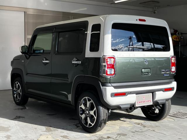 ハスラー ハイブリッドＸターボ　４ＷＤ　登録済み未使用車　純正９インチナビ　全方位カメラ　　スズキセーフティサポート　フルセグ　Ｂｌｕｅｔｏｏｔｈ　パドルシフト　前席シートヒーター　アダプティブクルーズコントロール　ＬＥＤ　禁煙車（7枚目）