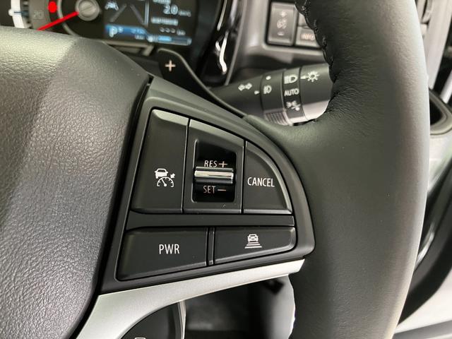 ハスラー ハイブリッドＸターボ　４ＷＤ　登録済み未使用車　純正９インチナビ　全方位カメラ　　スズキセーフティサポート　フルセグ　Ｂｌｕｅｔｏｏｔｈ　パドルシフト　前席シートヒーター　アダプティブクルーズコントロール　ＬＥＤ　禁煙車（18枚目）