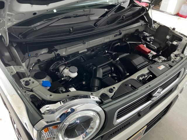 ハスラー ハイブリッドＸターボ　４ＷＤ　登録済み未使用車　純正９インチナビ　全方位カメラ　　スズキセーフティサポート　フルセグ　Ｂｌｕｅｔｏｏｔｈ　パドルシフト　前席シートヒーター　アダプティブクルーズコントロール　ＬＥＤ　禁煙車（49枚目）