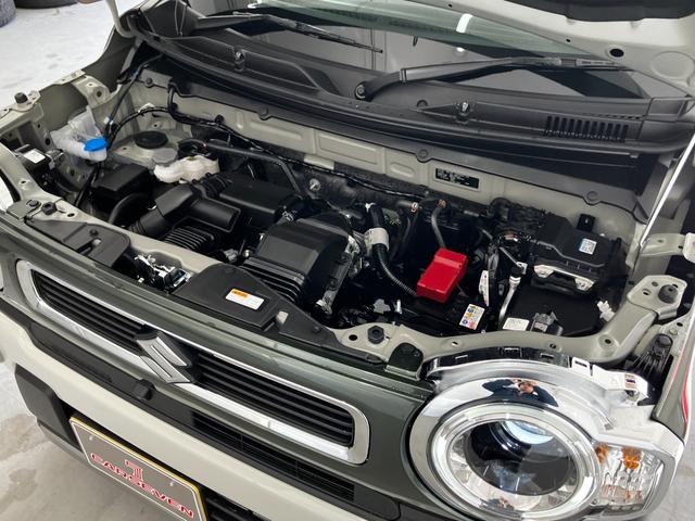 ハスラー ハイブリッドＸターボ　４ＷＤ　登録済み未使用車　純正９インチナビ　全方位カメラ　　スズキセーフティサポート　フルセグ　Ｂｌｕｅｔｏｏｔｈ　パドルシフト　前席シートヒーター　アダプティブクルーズコントロール　ＬＥＤ　禁煙車（51枚目）