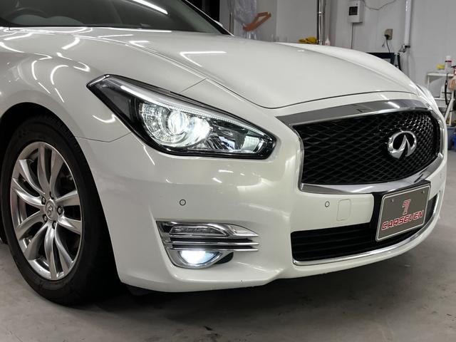 フーガ ３７０ＧＴ　ＦＯＵＲ　４ＷＤ　夏冬タイヤ　衝突軽減　純正ナビ　全方位カメラ　フルセグＴＶ　ブラインドスポットモニター　レーダークルーズコンロトール　純正エンスタ　ＥＴＣ　車線逸脱防止支援　後側方車両検知警報　ローダウン（12枚目）