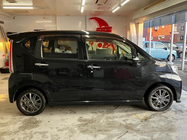 ムーヴ カスタム　ＲＳ　ハイパーＳＡＩＩ　４ＷＤ　ターボ車　純正ナビ　フルセグ　バックカメラ　Ｂｌｕｅｔｏｏｔｈ　ＬＥＤヘッドライト　ＬＥＤフォグランプ　スマートアシスト２搭載　ベンチシート　本革＆ファブリックシート　アイドリングストップ（4枚目）