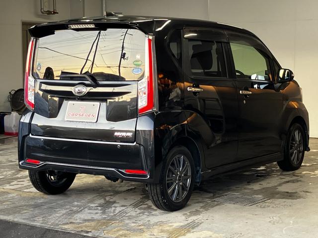 ムーヴ カスタム　ＲＳ　ハイパーＳＡＩＩ　４ＷＤ　ターボ車　純正ナビ　フルセグ　バックカメラ　Ｂｌｕｅｔｏｏｔｈ　ＬＥＤヘッドライト　ＬＥＤフォグランプ　スマートアシスト２搭載　ベンチシート　本革＆ファブリックシート　アイドリングストップ（5枚目）
