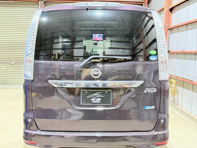 セレナ ハイウェイスターG S-ハイブリッド 防錆塗装4WDTVナビBカメ後席モニタETC(10枚目)