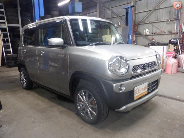 ハスラー Ｘ　４ＷＤ　ナビ　ＴＶ　Ｂカメラ　Ｂ／Ｔ　衝突軽減　シートヒーター　アイドリングストップ　スマートキー　プッシュスタート　純正エンスタ　ＨＩＤ　フォグランプ　オートライト　ベンチシート　ＥＴＣ（9枚目）