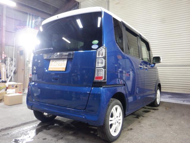 Ｎ－ＢＯＸ ２トーンカラースタイル　Ｇ・ターボＬパッケージ　本州仕入れ　４ＷＤ　ターボ　ナビ　フルセグＴＶ　バックカメラ　ＥＴＣ　クルコン　フォグランプ　両側パワスラ　スマートキー　プッシュスタート　ドアバイザー（13枚目）