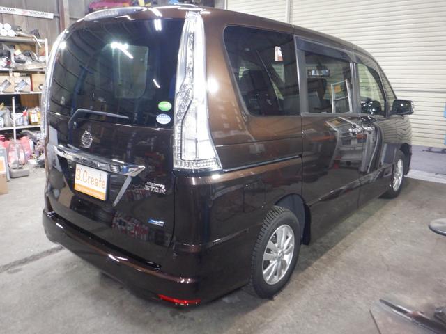 セレナ ハイウェイスター　Ｖセレクション＋セーフティＩＩ　４ＷＤ　本州仕入　後期型　ナビ　ＴＶ　Ｂ／Ｔ　アラウンドビューモニター　両側電動　リアヒーター　ＬＥＤヘッドライト　フリップダウンモニター　クルコン　ＥＴＣ　アイドリングストップ　プッシュスタート（13枚目）