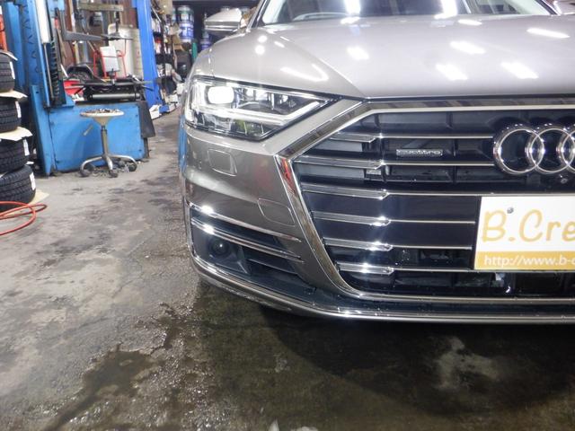 A8 55TFSIクワトロ 本州仕入 ナビ TV 360°カメラ B/T サンルーフ LEDヘッドライト BANG&OLUSEN 後席リモート 黒革 シートヒーター ヴァーチャルコックピット 電動トランク 全席電動シート(23枚目)