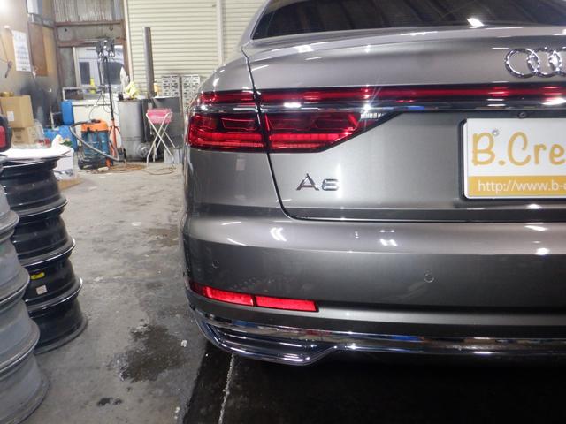 A8 55TFSIクワトロ 本州仕入 ナビ TV 360°カメラ B/T サンルーフ LEDヘッドライト BANG&OLUSEN 後席リモート 黒革 シートヒーター ヴァーチャルコックピット 電動トランク 全席電動シート(25枚目)