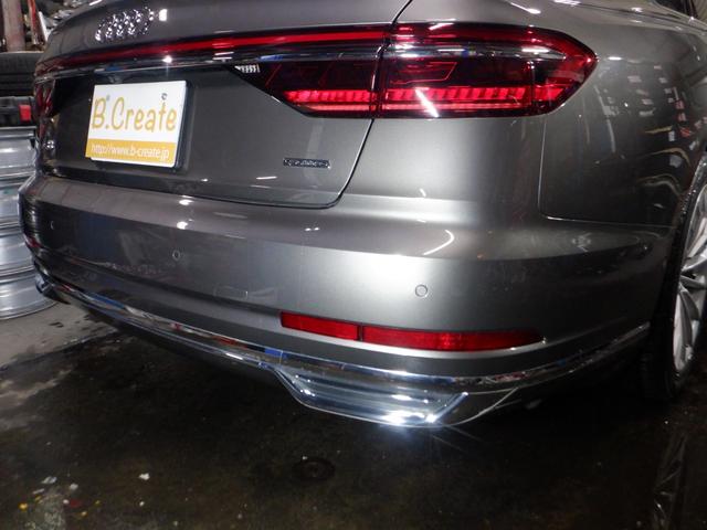 A8 55TFSIクワトロ 本州仕入 ナビ TV 360°カメラ B/T サンルーフ LEDヘッドライト BANG&OLUSEN 後席リモート 黒革 シートヒーター ヴァーチャルコックピット 電動トランク 全席電動シート(34枚目)