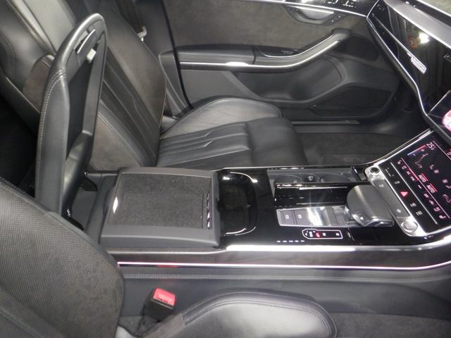 A8 55TFSIクワトロ 本州仕入 ナビ TV 360°カメラ B/T サンルーフ LEDヘッドライト BANG&OLUSEN 後席リモート 黒革 シートヒーター ヴァーチャルコックピット 電動トランク 全席電動シート(56枚目)