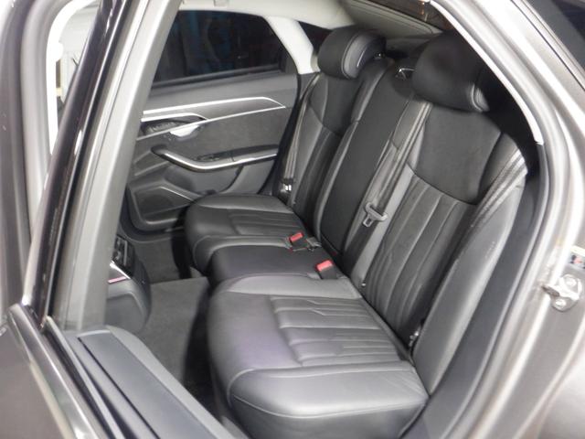 A8 55TFSIクワトロ 本州仕入 ナビ TV 360°カメラ B/T サンルーフ LEDヘッドライト BANG&OLUSEN 後席リモート 黒革 シートヒーター ヴァーチャルコックピット 電動トランク 全席電動シート(65枚目)