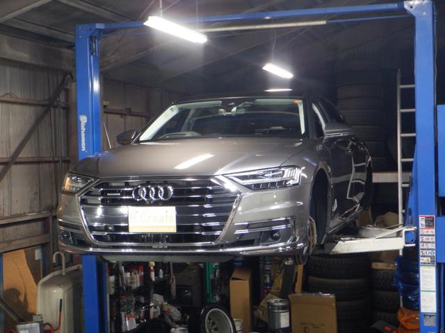 A8 55TFSIクワトロ 本州仕入 ナビ TV 360°カメラ B/T サンルーフ LEDヘッドライト BANG&OLUSEN 後席リモート 黒革 シートヒーター ヴァーチャルコックピット 電動トランク 全席電動シート(73枚目)