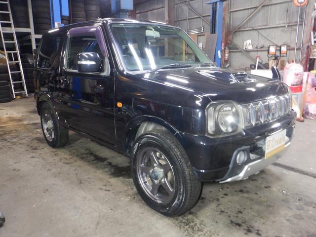 ジムニー クロスアドベンチャーＸＣ　４ＷＤ　本州仕入　修復歴なし　ナビ　ＴＶ　Ｂ／Ｔ　ＥＴＣ　キーレス　シートヒーター　ミラーヒーター　ライトレベライザー　フォグランプ　電動格納ミラー　ドアバイザー　社外ＡＷ　ターボ（9枚目）