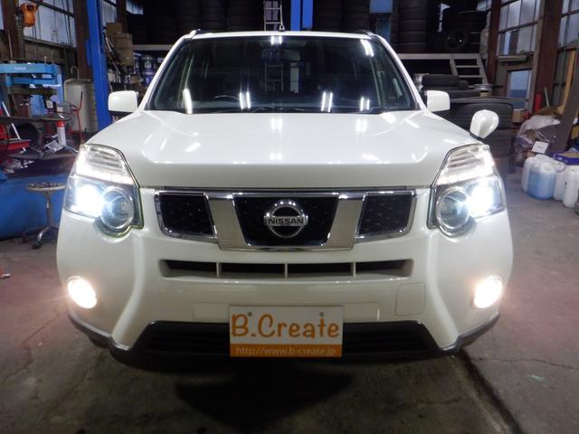 エクストレイル 20Xtt 4WD ナビ TV Bカメラ B/T キセノン カプロンシート インテリキー 全席シートヒーター ルーフレール オートライト クルコン フォグランプ オートエアコン(10枚目)