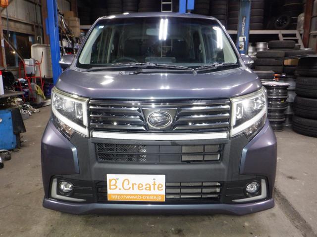 ムーヴ カスタム X ハイパー 4WD ナビ TV B/T スマートキー プッシュスタート LEDヘッドライト 純正エンスタ ベンチシート フォグランプ オートエアコン アイドリングストップ ステアリングスイッチ 純正AW(8枚目)