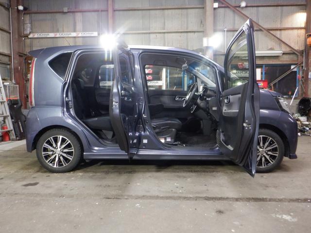 ムーヴ カスタム X ハイパー 4WD ナビ TV B/T スマートキー プッシュスタート LEDヘッドライト 純正エンスタ ベンチシート フォグランプ オートエアコン アイドリングストップ ステアリングスイッチ 純正AW(17枚目)