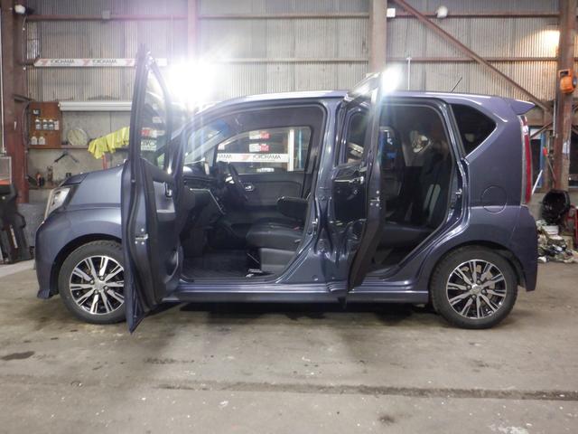 ムーヴ カスタム X ハイパー 4WD ナビ TV B/T スマートキー プッシュスタート LEDヘッドライト 純正エンスタ ベンチシート フォグランプ オートエアコン アイドリングストップ ステアリングスイッチ 純正AW(18枚目)