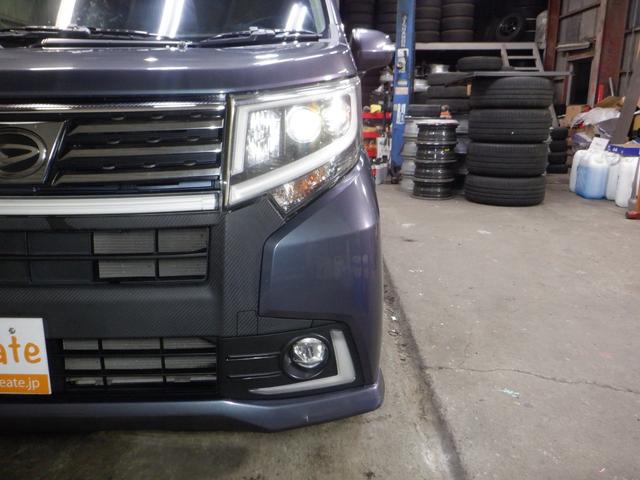 ムーヴ カスタム X ハイパー 4WD ナビ TV B/T スマートキー プッシュスタート LEDヘッドライト 純正エンスタ ベンチシート フォグランプ オートエアコン アイドリングストップ ステアリングスイッチ 純正AW(24枚目)