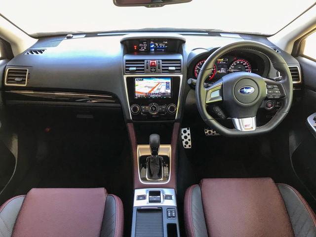 1.6STIスポーツアイサイト 4WD ワンオーナー車 禁煙車 アイサイトVer3 純正メモリーナビ フルセグ DVD BLUETOOTH バックカメラ レーダークルコン 電動レザーシート シートヒーター LEDヘッドライト 保証書(3枚目)