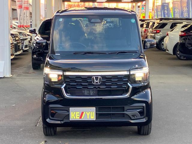 N-BOXカスタム ターボ 4WD 純正スマホ連携9型ナビ 地デジTV Bluetooth バックカメラ USB 両側電動スライドドア レーダークルーズ エンジンスターター シートヒーター ETC コーナーセンサー 1オーナー(6枚目)