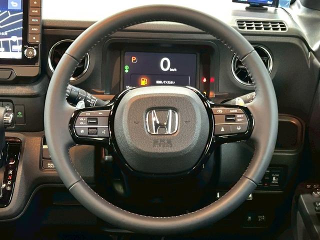 N-BOXカスタム ターボ 4WD 純正スマホ連携9型ナビ 地デジTV Bluetooth バックカメラ USB 両側電動スライドドア レーダークルーズ エンジンスターター シートヒーター ETC コーナーセンサー 1オーナー(27枚目)