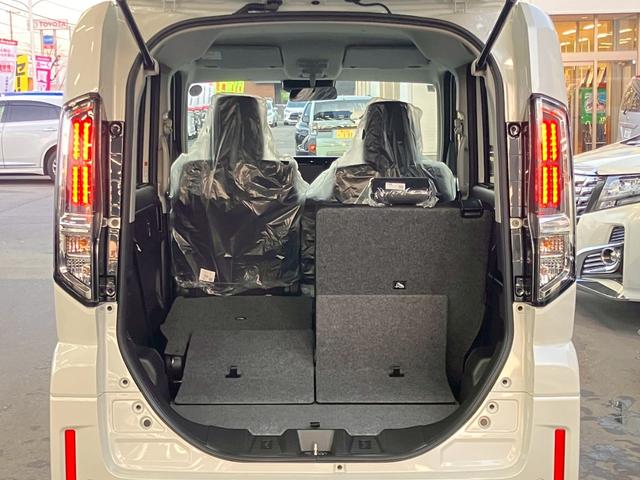 スペーシアカスタム ハイブリッドGS 4WD 届出済未使用車 追従レーダークルーズ 標識認知機能 レーンアシスト 誤発進抑制機能 コーナーセンサー シートヒーター USB充電 片側電動スライドドア LEDヘッドライト ハイビームアシスト(21枚目)