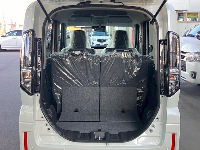 スペーシアカスタム ハイブリッドＸＳターボ　４ＷＤ　届出済未使用車　全方位モニター付９型ナビ　地デジＴＶ　スマホ連携　Ｂｌｕｅｔｏｏｔｈ　ＵＳＢ　追従レーダークルーズ　標識認知機能　レーンアシスト　誤発進抑制　コーナーセンサー　シートヒーター（21枚目）