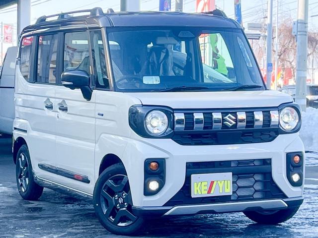 スペーシアギア ハイブリッドＸＺ　ターボ　４ＷＤ／届出済未使用／純正全方位モニター付デイスプレイナビ／スマホ連携／地デジＴＶ／Ｂｌｕｅｔｏｏｔｈ／ＵＳＢ／両側電動スライド／ＨＵＤ／シートヒーター／ステアリングヒーター／レーダークルーズ／禁煙車（10枚目）