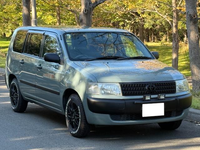プロボックスワゴン Ｆ　エクストラパッケージリミテッド　４ＷＤ／全塗装グレー／ホワイトレター／社外アルミ／夏・冬タイヤセット／５速マニュアル／ＬＥＤヘッドライト／スモークテールランプ（6枚目）