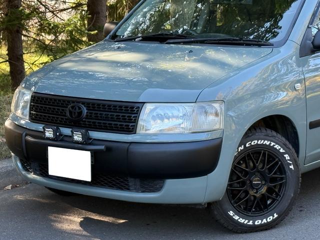 プロボックスワゴン Ｆ　エクストラパッケージリミテッド　４ＷＤ／全塗装グレー／ホワイトレター／社外アルミ／夏・冬タイヤセット／５速マニュアル／ＬＥＤヘッドライト／スモークテールランプ（15枚目）