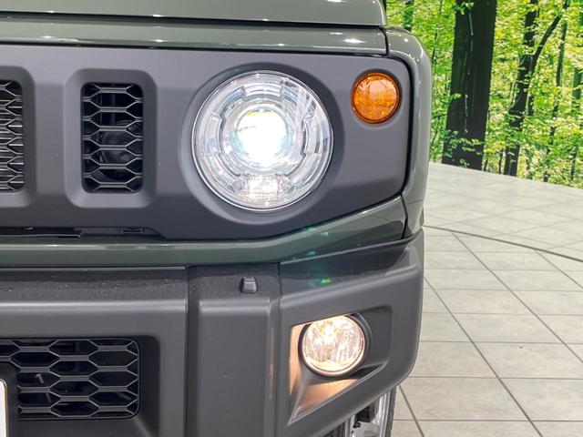 ジムニー XC ターボ 衝突被害軽減システム 禁煙車 コーナーセンサー スマートキー LEDヘッド ビルトインETC クルコン オートハイビーム オートライト オートエアコン 純正16インチアルミ(13枚目)