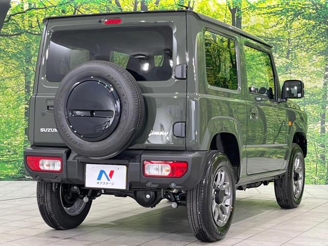 ジムニー XC ターボ 衝突被害軽減システム 禁煙車 コーナーセンサー スマートキー LEDヘッド ビルトインETC クルコン オートハイビーム オートライト オートエアコン 純正16インチアルミ(18枚目)