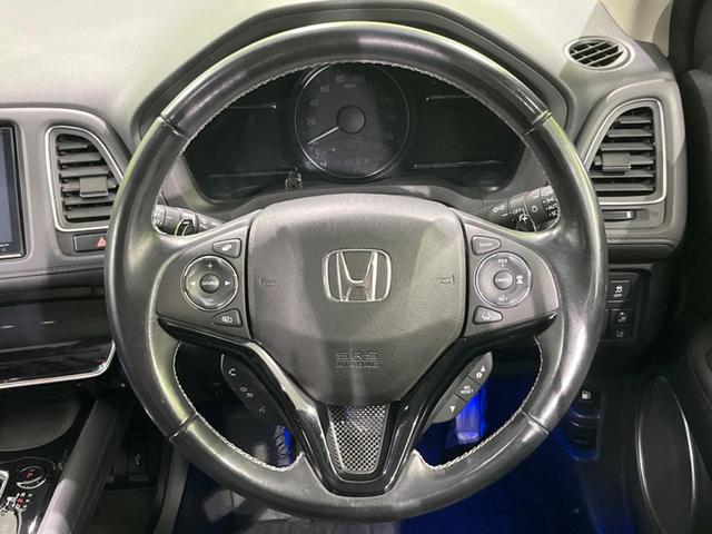 ヴェゼル ハイブリッドZ・ホンダセンシング 純正SDナビ バックカメラ 寒冷地仕様 ホンダセンシング アダプティブレーダークルーズ 禁煙車 コーナーセンサー スマートキー LEDヘッド ビルトインETC オートハイビーム 車線逸脱警報(12枚目)