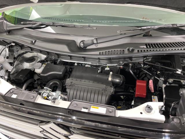 スペーシアカスタム ハイブリッドXS 届出済未使用車 両側電動ドア 衝突被害軽減システム レーダークルーズ ハーフレザーシート コーナーセンサー スマートキー LEDヘッド オートハイビーム 車線逸脱警報 オートライト(20枚目)