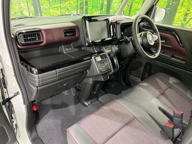 スペーシアカスタム ハイブリッドXS 届出済未使用車 両側電動ドア 衝突被害軽減システム レーダークルーズ ハーフレザーシート コーナーセンサー スマートキー LEDヘッド オートハイビーム 車線逸脱警報 オートライト(33枚目)