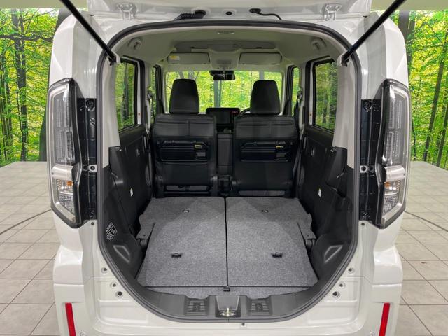 スペーシアカスタム ハイブリッドXS 届出済未使用車 両側電動ドア 衝突被害軽減システム レーダークルーズ ハーフレザーシート コーナーセンサー スマートキー LEDヘッド オートハイビーム 車線逸脱警報 オートライト(41枚目)