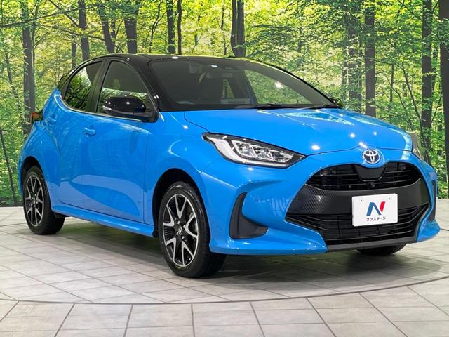 ヤリス ハイブリッドZ セーフティセンス 禁煙車 純正ディスプレイオーディオ 全周囲カメラ レーダークルーズ 寒冷地仕様 Bluetooth スマートキー AC100V電源 LEDヘッドライト シートヒーター 車線逸脱警報(17枚目)