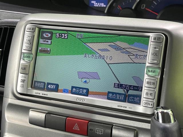 タント G 電動スライドドア 禁煙車 ナビ ETC ドライブレコーダー スマートキー HIDヘッドライト オートエアコン CD再生 盗難防止装置 プライバシーガラス ベンチシート 横滑防止装置(4枚目)