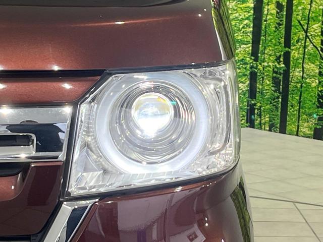 Ｎ－ＢＯＸ Ｌ　４ＷＤ　電動スライドドア　純正ＳＤナビ　バックカメラ　衝突被害軽減システム　レーダークルーズ　禁煙車　コーナーセンサー　スマートキー　ＬＥＤヘッド　ビルトインＥＴＣ　オートハイビーム　車線逸脱警報（13枚目）