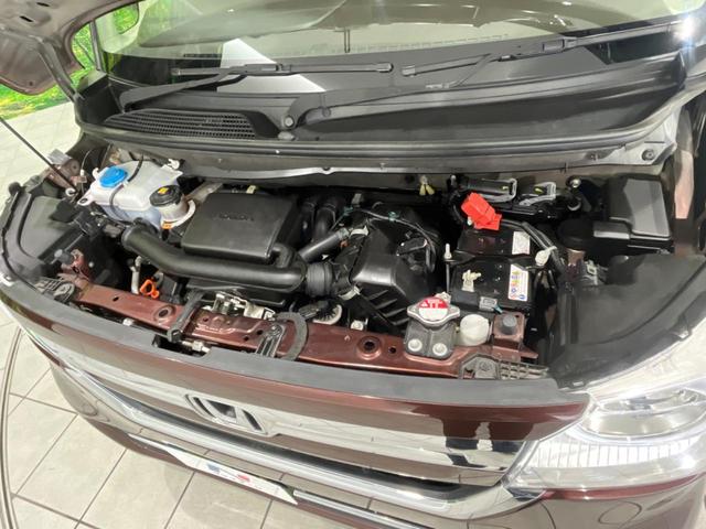 Ｎ－ＢＯＸ Ｌ　４ＷＤ　電動スライドドア　純正ＳＤナビ　バックカメラ　衝突被害軽減システム　レーダークルーズ　禁煙車　コーナーセンサー　スマートキー　ＬＥＤヘッド　ビルトインＥＴＣ　オートハイビーム　車線逸脱警報（19枚目）