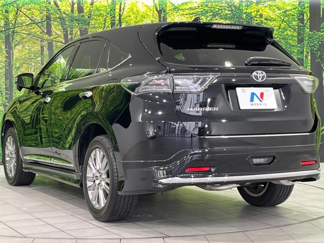 ハリアー プレミアム モデリスタエアロ BIG-X9インチナビ セーフティセンス 禁煙車 寒冷地仕様 ETC Bluetooth フルセグ パワーバックドア パワーシート LEDヘッドライト クルーズコントロール(56枚目)
