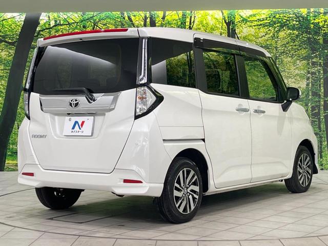 ルーミー カスタムＧ　両側電動スライドドア　スマートアシスト　禁煙車　純正ナビ　レーダークルーズ　バックカメラ　寒冷地仕様　Ｂｌｕｅｔｏｏｔｈ　スマートキー　ＬＥＤヘッドライト　車線逸脱警報　ステアリングスイッチ（18枚目）