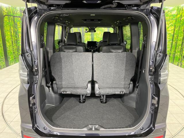 普段のお買い物や通勤、送迎等に十分な荷室スペースを確保しております。セカンドシートを倒すと、大きな荷物の積載も可能です♪