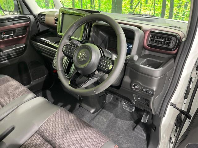 スペーシアカスタム ハイブリッドXS 届出済未使用車 両側電動スライドドア セーフティサポート 禁煙車 レーダークルーズ スマートキー シートヒーター LEDヘッドライト ステアリングヒーター オートブレーキホールド 革巻きステアリング(38枚目)