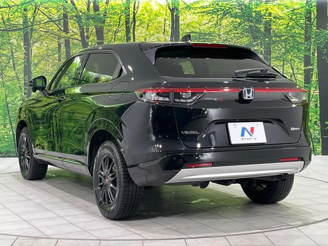 ヴェゼル e:HEV Z 4WD 純正ナビ バックカメラ 寒冷地仕様 衝突軽減 禁煙車 電動リアゲート ハーフレザーシート ドラレコ コーナーセンサー スマートキー LEDヘッド ビルトインETC 純正16インチアルミ(66枚目)